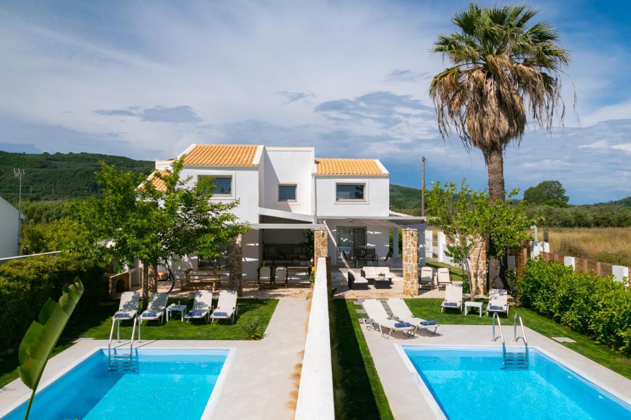Issos Beach Villa Линя Экстерьер фото