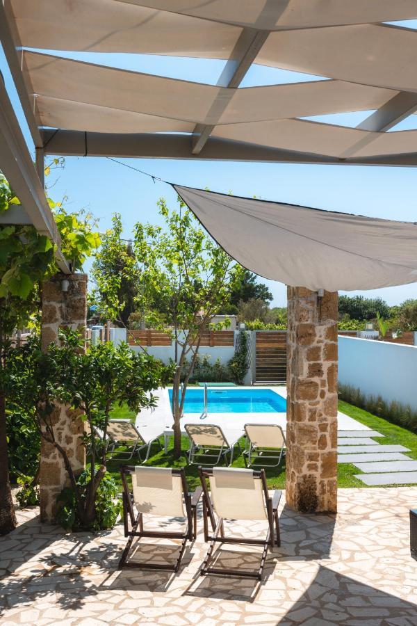 Issos Beach Villa Линя Экстерьер фото