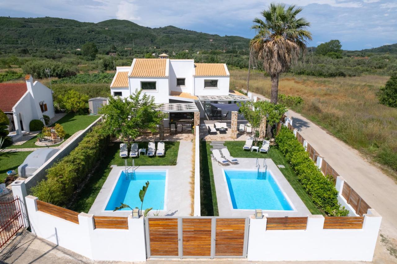 Issos Beach Villa Линя Экстерьер фото